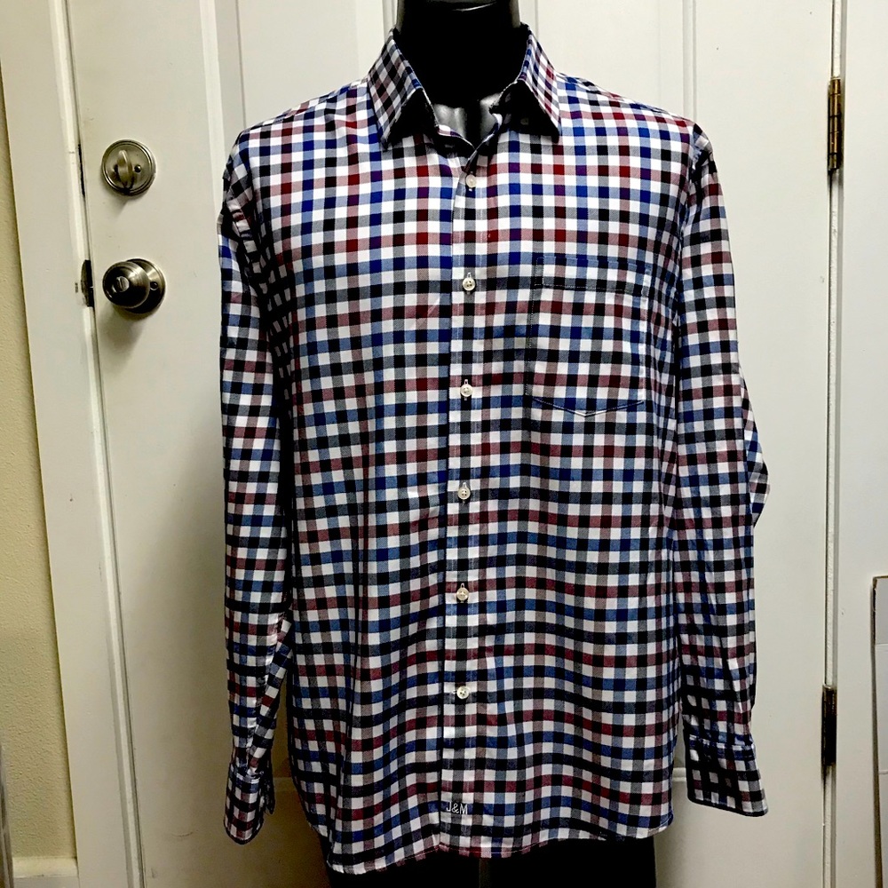 johnston & Murphy XL Tailored ft Checkered Pattern